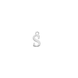 Audley Sterling Silver Alphabet Pendant (no chain)