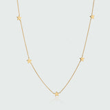 Alta Gold Vermeil Star Necklace-Auree Jewellery