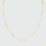 Abisko Moonstone & Gold Vermeil Necklace