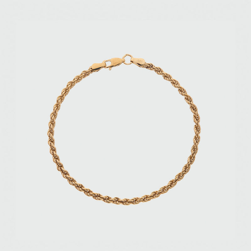 Alhambra Gold Vermeil Rope Bracelet-Auree Jewellery