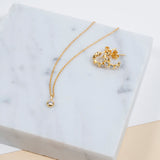 Ortigia Mini Moissanite & Gold Vermeil Hoop Earrings-Auree Jewellery