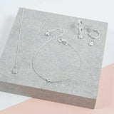 Hampton Moissanite & Sterling Silver Bracelet-Auree Jewellery