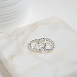 Ortigia Moissanite Sterling Silver Ring-Auree Jewellery