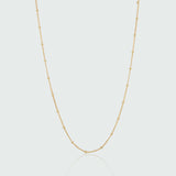 Barbican 9ct Yellow Gold Beaded Chain-Auree Jewellery