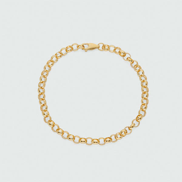 Farrier Gold Vermeil Belcher Bracelet-Auree Jewellery