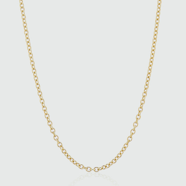 Fenchurch 9ct Yellow Gold Heavy Trace Chain-Auree Jewellery