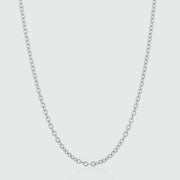 Fenchurch Sterling Silver Heavy Trace Chain-Auree Jewellery