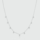 Frascati Sterling Silver Multi Disc Necklace-Auree Jewellery