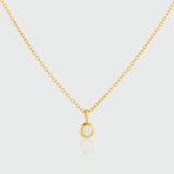 Hampton Moissanite & Gold Vermeil Necklace-Auree Jewellery
