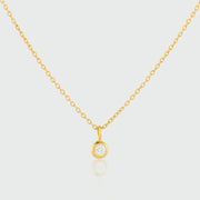 Hampton Moissanite & Gold Vermeil Necklace