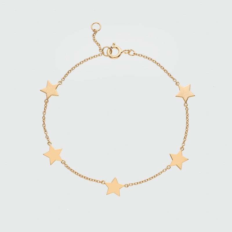 Alta Gold Vermeil Star Bracelet