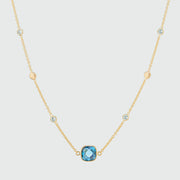 Iseo London Topaz & Gold Vermeil Necklace