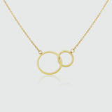 Kelso Yellow Gold Vermeil Necklace-Auree Jewellery