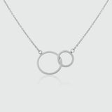 Kelso Sterling Silver Rings Necklace-Auree Jewellery