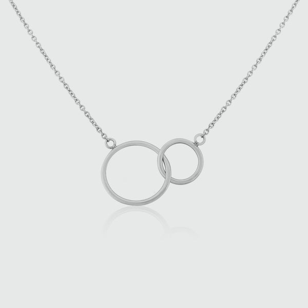 Kelso Sterling Silver Rings Necklace-Auree Jewellery