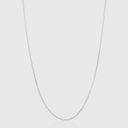 Marylebone Sterling Silver Fine Trace Chain-Auree Jewellery