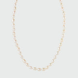 Gloucester Mini Pearl & Sterling Silver Necklace-Auree Jewellery