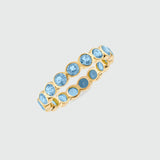 Ortigia Blue Topaz Gold Vermeil Ring-Auree Jewellery