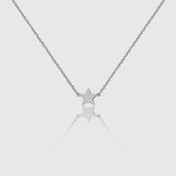 Soho Sterling Silver Star Necklace-Auree Jewellery