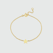 Soho Yellow Gold Star Bracelet-Auree Jewellery