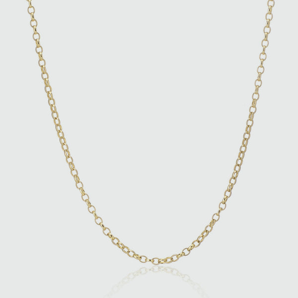 Waterloo Gold Vermeil Heavy Belcher Chain-Auree Jewellery