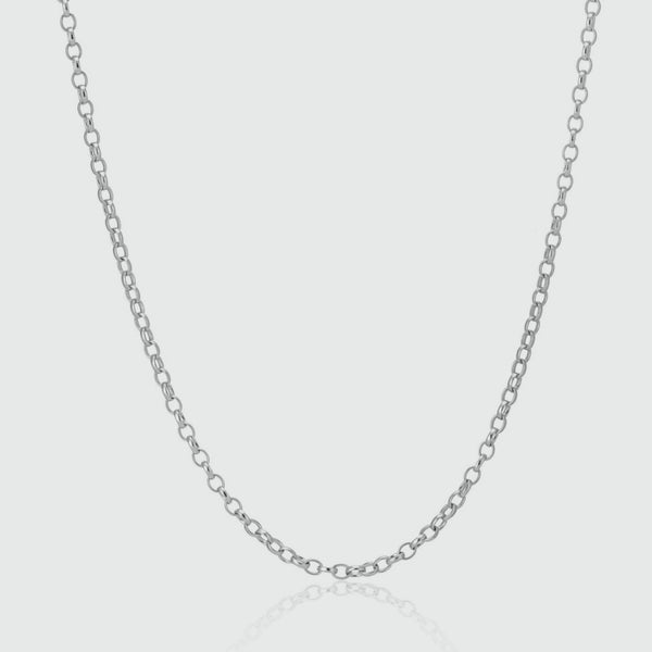 Waterloo Sterling Silver Heavy Belcher Chain-Auree Jewellery