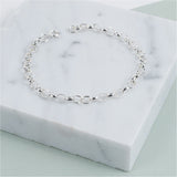 Cathcart Sterling Silver Oval Belcher Bracelet-Auree Jewellery
