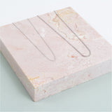 Marylebone 9ct White Gold Fine Trace Chain-Auree Jewellery