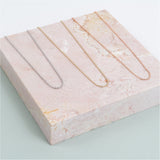 Paddington 9ct White Gold Medium Trace Chain-Auree Jewellery