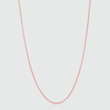 Paddington 9ct Rose Gold Medium Trace Chain-Auree Jewellery