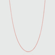 Paddington 9ct Rose Gold Medium Trace Chain-Auree Jewellery