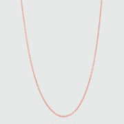 Paddington 9ct Rose Gold Medium Trace Chain-Auree Jewellery