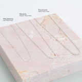 Marylebone Sterling Silver Fine Trace Chain-Auree Jewellery