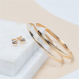Beaufort 9ct Gold Ball Stud Earrings-Auree Jewellery