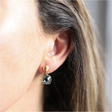 Iseo London Topaz & Gold Vermeil Earrings-Auree Jewellery