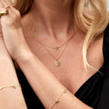 Alta Gold Vermeil Star Necklace-Auree Jewellery
