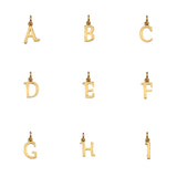 Audley 9ct Yellow Gold Alphabet Pendant-Auree Jewellery
