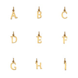 Audley Gold Vermeil Alphabet Pendant-Auree Jewellery