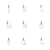 Audley Sterling Silver Alphabet Pendant-Auree Jewellery