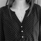 Bali 9ct Gold & Lapis Lazuli September Birthstone Pendant-Auree Jewellery