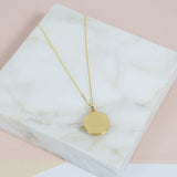 Limerston Gold Vermeil Locket Necklace-Auree Jewellery