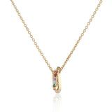 Rowfant Rainbow Charity Necklace-Auree Jewellery