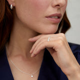 Ortigia Moissanite Sterling Silver Ring-Auree Jewellery