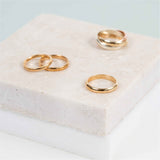 Walpole Solid Gold Wedding Ring-Auree Jewellery