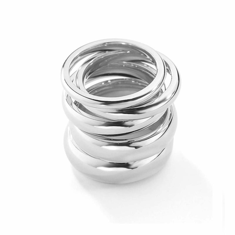 Walpole Platinum Wedding Ring-Auree Jewellery