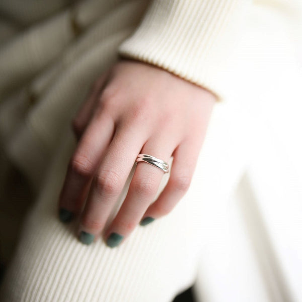 Walton Platinum Russian Wedding Ring 2mm-Auree Jewellery