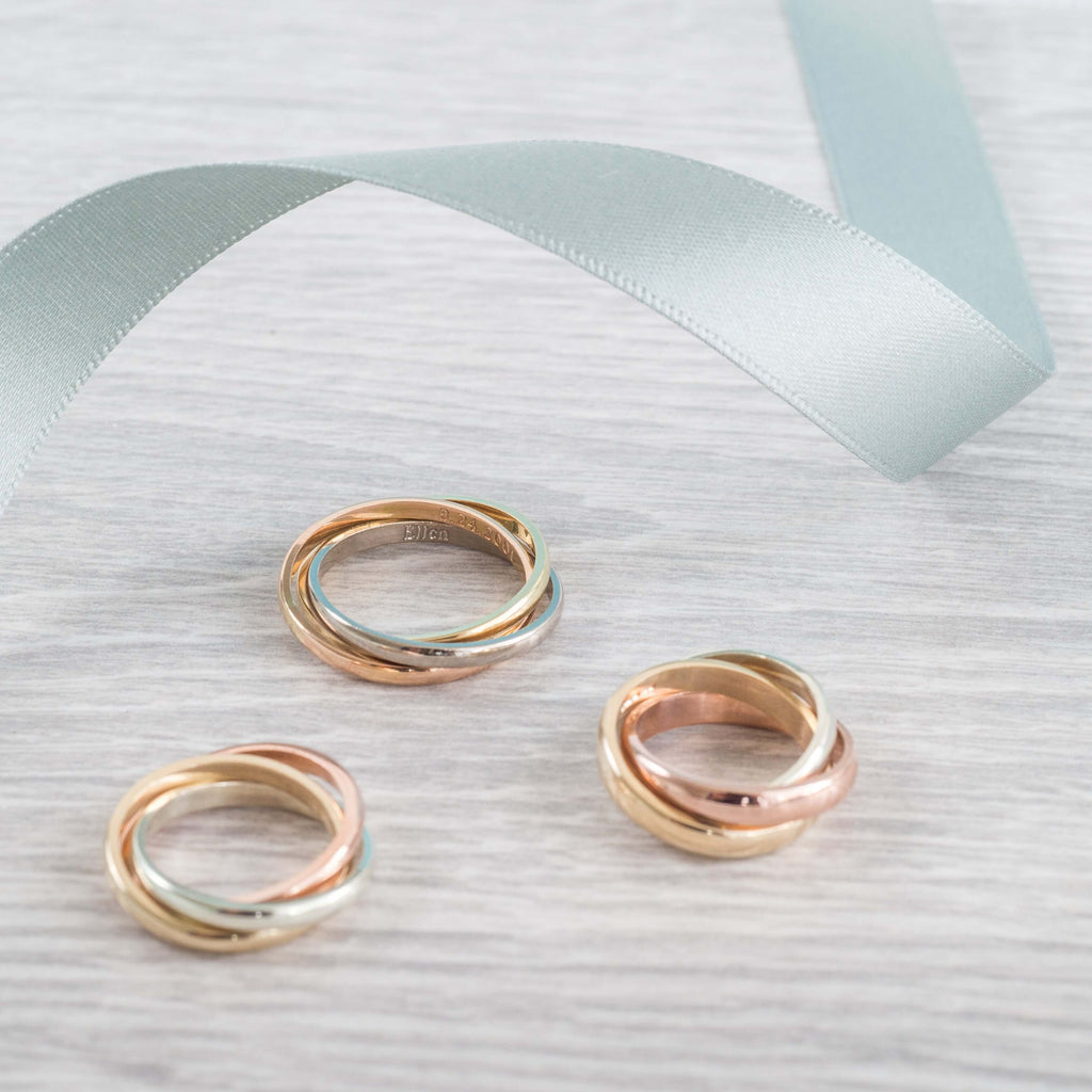 Gold russian wedding ring discount