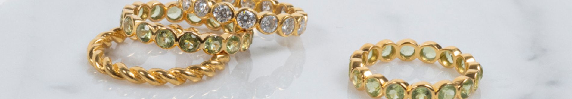 Gemstone Rings | Silver & Gold Vermeil Gemstone Rings - Auree