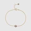 Bilbao Birthstone Gold Vermeil Bracelet