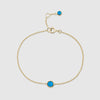 Bilbao Birthstone Gold Vermeil Bracelet